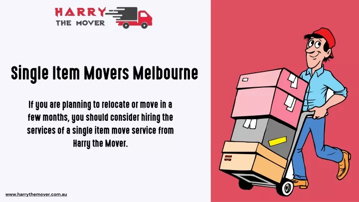 single item movers melbourne