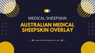 Australian Medical Sheepskin Overlay | Medical Sheepskin | 2022