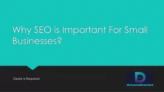 Why SEO is Important For Small Businesses