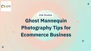 Ghost Mannequin Photography Tips for Ecommerce Business