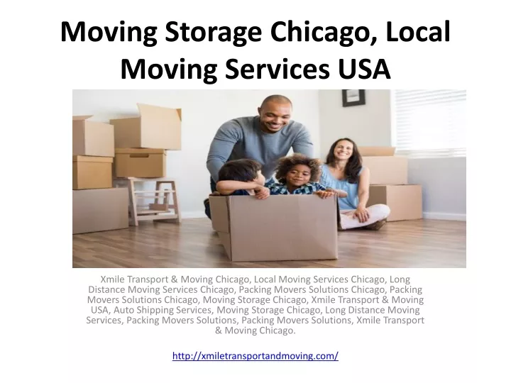 moving storage chicago local moving services usa