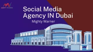 Social Media Agency IN Dubai