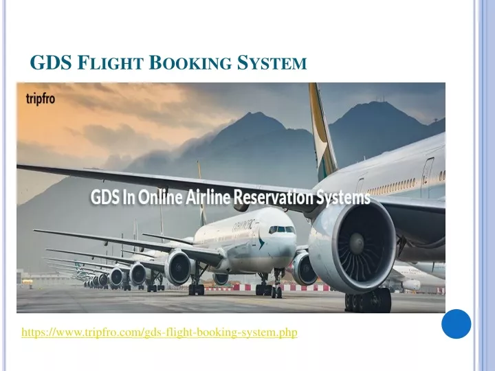 gds flight booking system