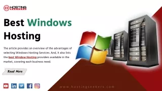 best windows hosting the article provides