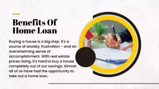 Benefits Of Home Loan