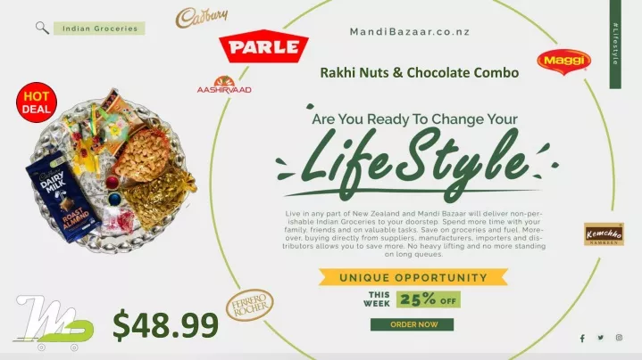 rakhi nuts chocolate combo