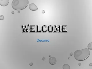welcome