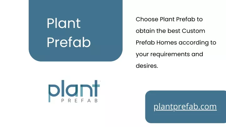 plant prefab