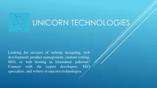 Unicorn technologies