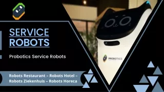 Servicerobots – Robots Restaurant – Robots Hotel – Robots Ziekenhuis – Robots Horeca