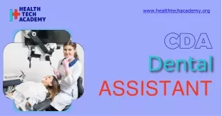 Top leading CDA dental assistant schools near me