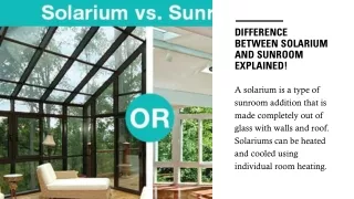 difference between solarium and sunroom explained