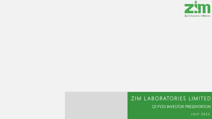 zim zim laboratories limited laboratories limited