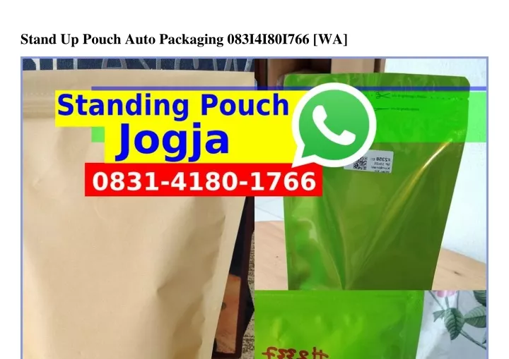 stand up pouch auto packaging 083i4i80i766 wa