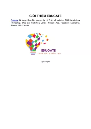 gi i thi u edugate