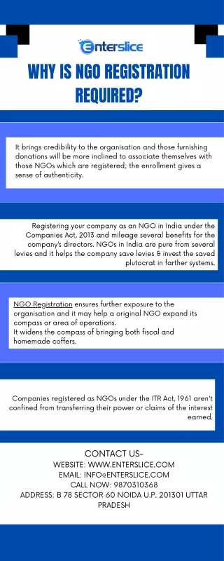 why is ngo registration required
