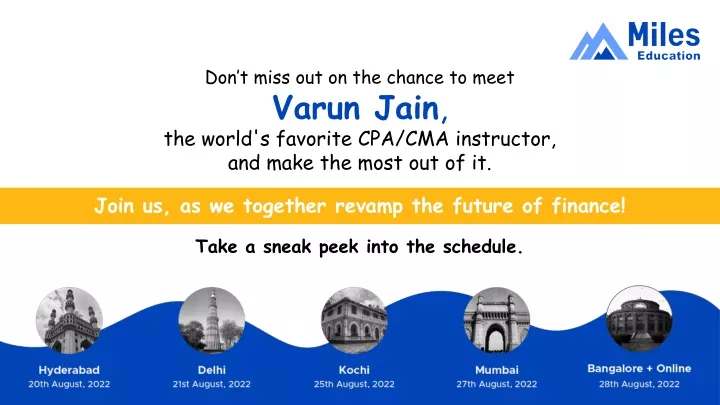 don t miss out on the chance to meet varun jain