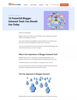 16 Powerfull Blogger Outreach Tools You Should Use Today