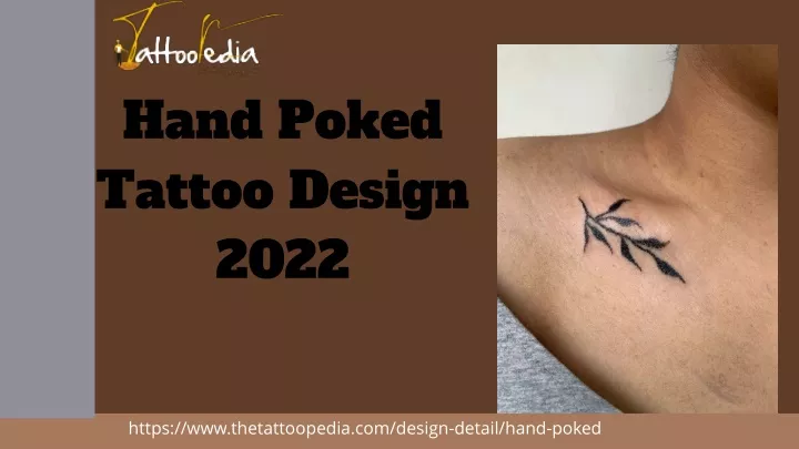 hand poked tattoo design 2022