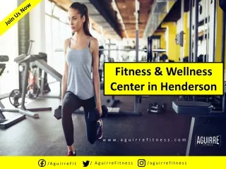 Fitness And Wellness Center in Henderson