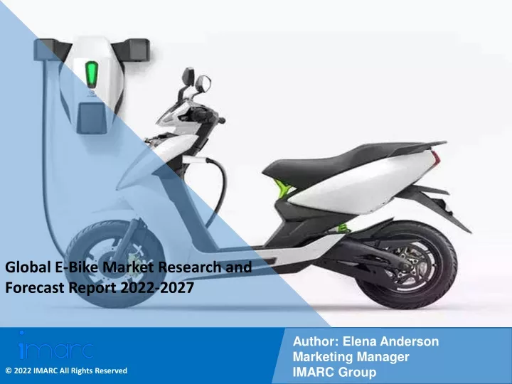 global e bike market research and forecast report