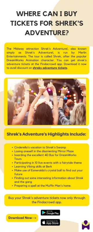 Where Can I Buy Tickets For Shrek's Adventure?