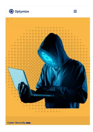 Hire Vetted Quality Freelance Cyber Security Specialist | Optymize