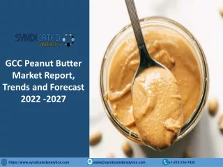 gcc peanut butter market report trends