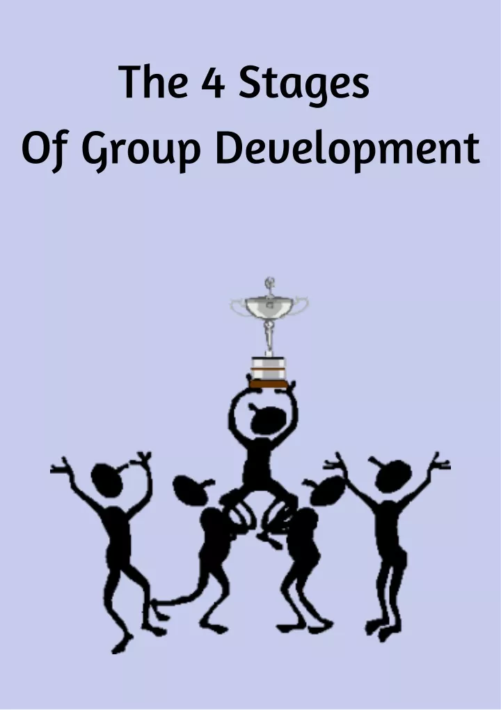 the 4 stages of group development