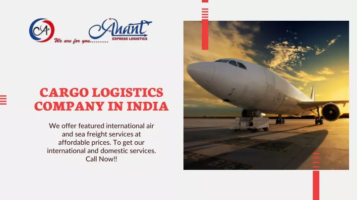 cargo logistics company in india