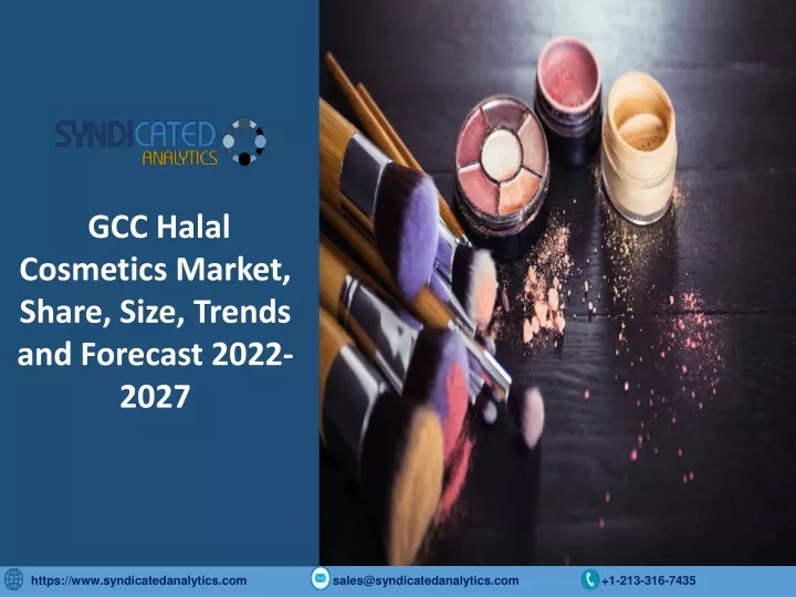 gcc halal cosmetics market share size trends