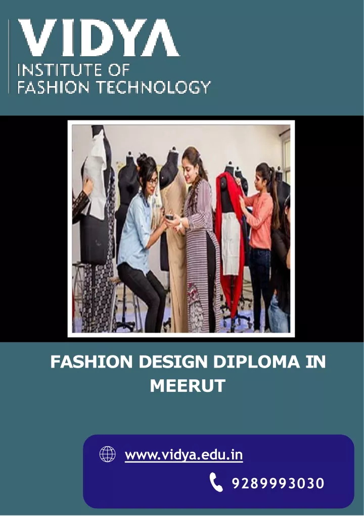 fashion design diploma in meerut