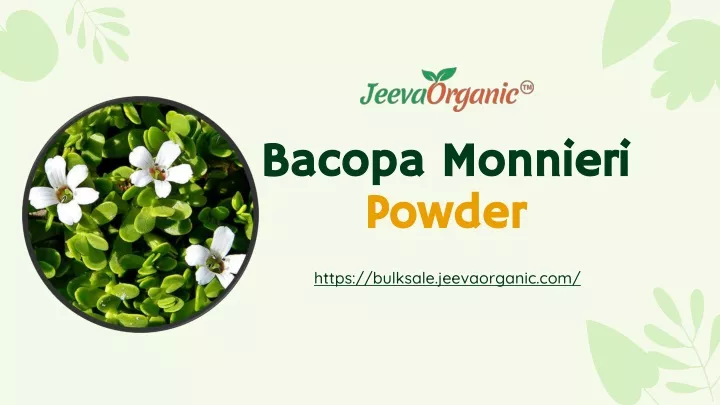 bacopa bacopa monnieri monnieri powder powder