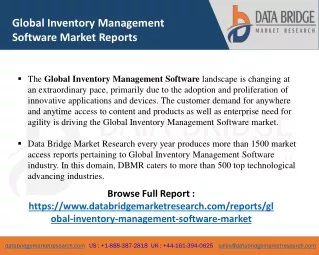 global inventory management software market