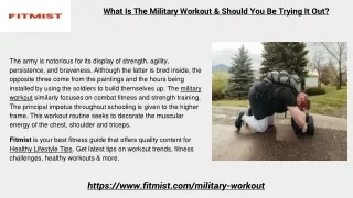 What Is the Military Workout & Should You Be Trying It Out?