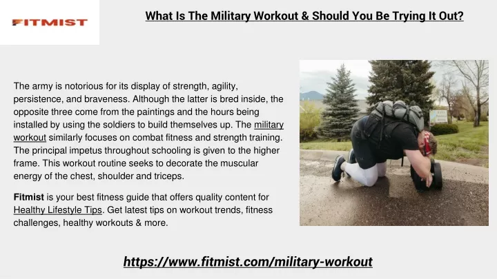what is the military workout should you be trying