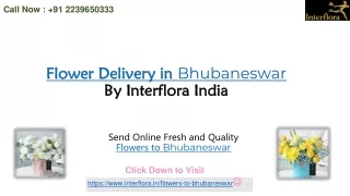 Online Flower Delivery in Bhubaneswar - Send Flowers to Bhubaneswar| Interflora