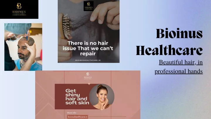 bioinus healthcare beautiful hair in professional