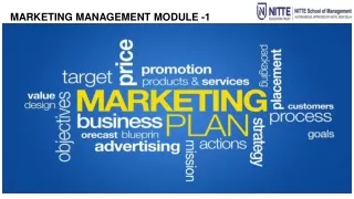 Marketing Management 1 & 2 moduel