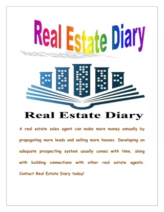 a real estate sales agent can make more money