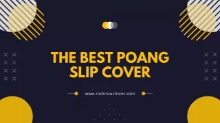 The Best Poang Slip Cover