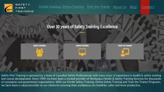 onsite training online training