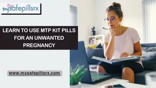 Learn to Use MTP Kit Pills for an Unwanted Pregnancy