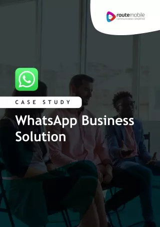 Customer Engagement with Route Mobile Whatsapp Platform API