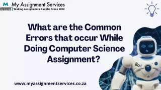 Computer Science Assignment Help