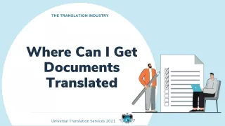 the translation industry
