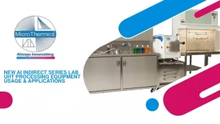 new ai indirect series lab uht processing