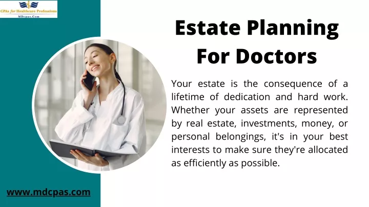 estate planning for doctors