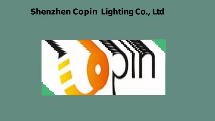 shenzhen copin lightingco ltd