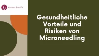 Microneedling